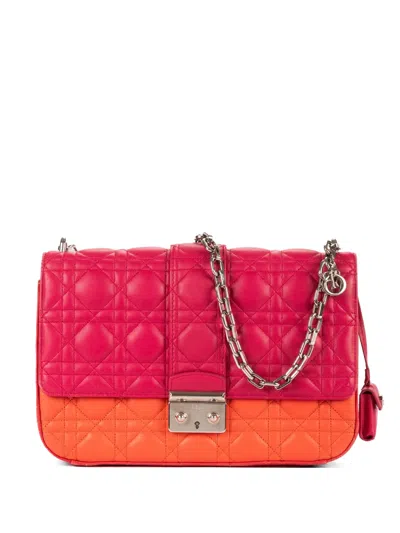 Pre-owned Dior Medium Miss  Cross Body Bag In Pink