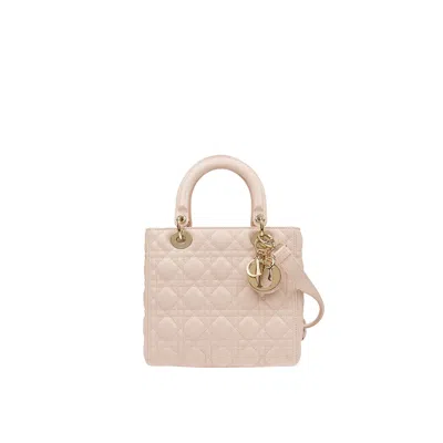 Dior Medium Shoulder Bag In Pink