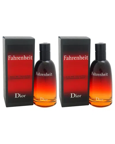 Dior Men's 1.7oz Fahrenheit - Pack Of 2 Edt In Multi