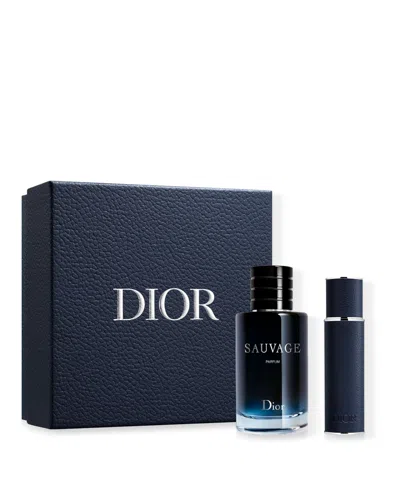 Dior Men's 2-pc. Sauvage Parfum & Travel Spray Gift Set