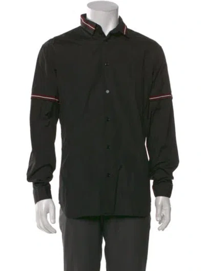 Pre-owned Dior Men 2016 Long Sleeve Dress Shirt In Black