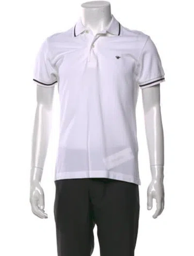 Pre-owned Dior Men 2017 Bee Accent Polo Shirt In Multi