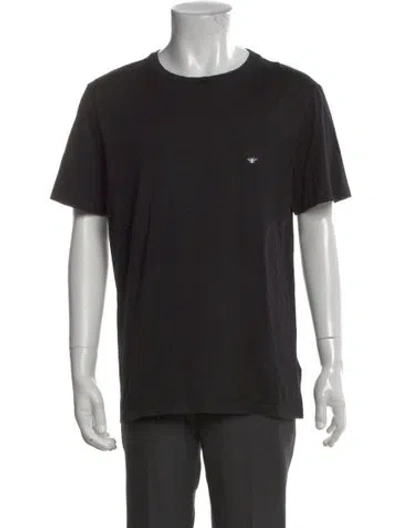 Pre-owned Dior Men 2017 Bee Accent T-shirt In Black