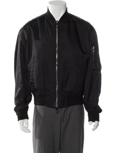 Pre-owned Dior Men 2019 Bomber Jacket In Black