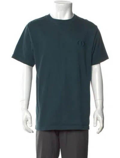 Pre-owned Dior Men 2019 Cd Icon T-shirt In Green