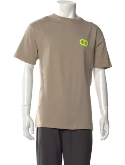 Pre-owned Dior Men 2019 Cd Icon T-shirt In Neutral