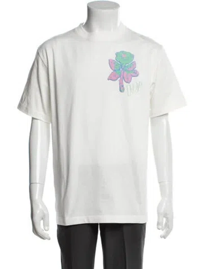 Pre-owned Dior Men 2019 Graphic Print T-shirt In White