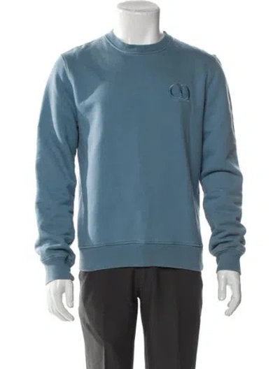 Pre-owned Dior Men 2019 Icon Pullover In Blue