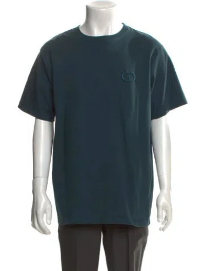 Pre-owned Dior Men 2019 Icon T-shirt In Green