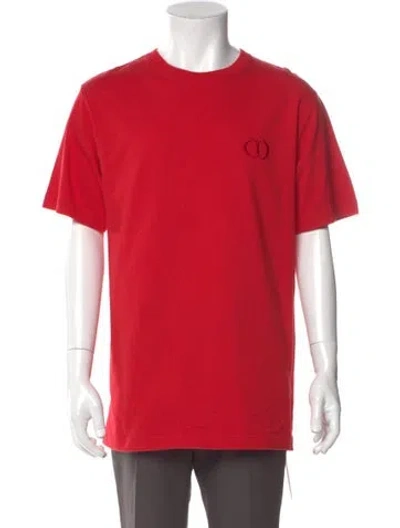 Pre-owned Dior Men 2019 Icon T-shirt In Red