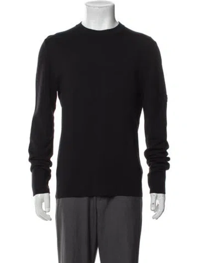 Pre-owned Dior Men 2019 Logo Patch Pullover Pullover In Black
