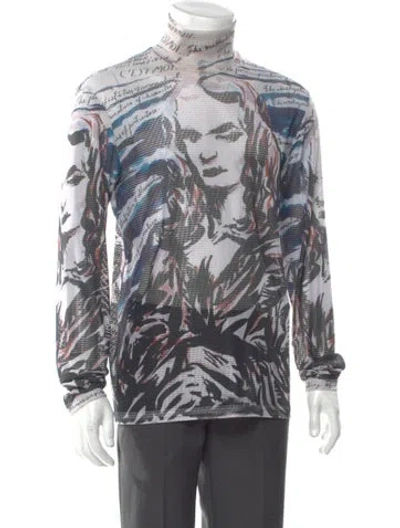 Pre-owned Dior Men 2019 Printed Shirt In Gray