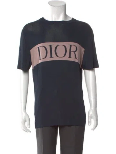 Pre-owned Dior Men 2019 Signature Logo Pullover In Multi
