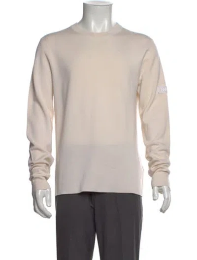 Pre-owned Dior Men 2019 Signature Logo Pullover In Neutral
