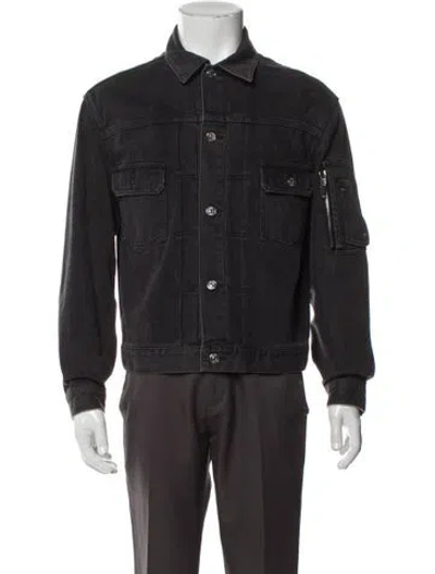 Pre-owned Dior Men 2019 Trucker Jacket In Black