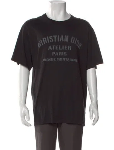 Pre-owned Dior Men 2020 'atelier' T-shirt In Black