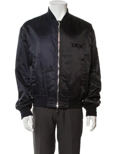 Pre-owned Dior Men 2020 Bomber Jacket In Blue