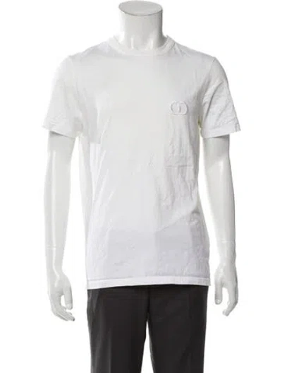 Pre-owned Dior Men 2020 Cd Icon T-shirt In White