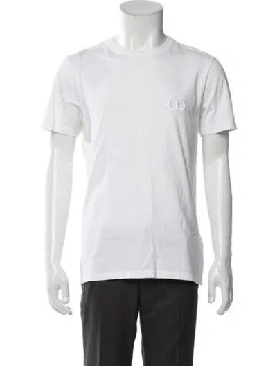 Pre-owned Dior Men 2020 Cd Icon T-shirt In White