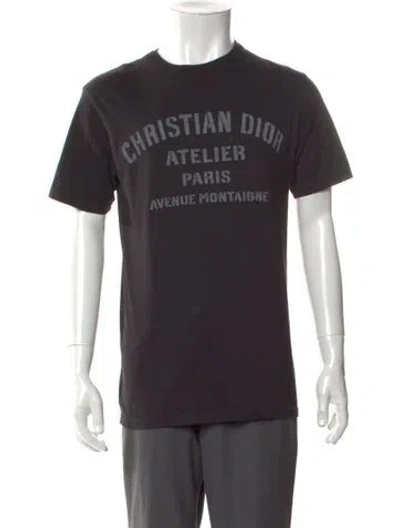 Pre-owned Dior Men 2020 Graphic Print T-shirt In Black