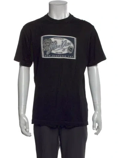 Pre-owned Dior Men 2020 Graphic Print T-shirt In Black