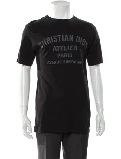 Pre-owned Dior Men 2020 Graphic Print T-shirt In Blue
