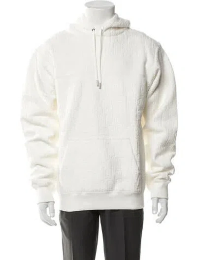 Pre-owned Dior Men 2020 Oblique Jacquard Hoodie W/ Tags In Neutral