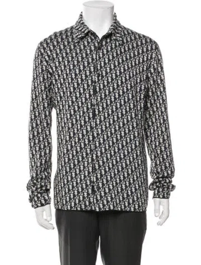 Pre-owned Dior Men 2020 Oblique Jacquard Jacket In Neutral