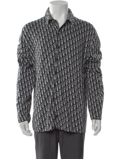 Pre-owned Dior Men 2020 Oblique Jacquard Shirt