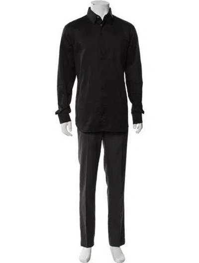 Pre-owned Dior Men 2020 Oblique Jacquard Shirt In Black