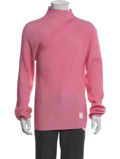 Pre-owned Dior Men 2020 Turtleneck Pullover In Pink