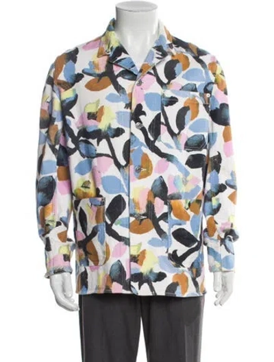 Pre-owned Dior Men 2020 X Alex Foxton Denim Jacket In Multi