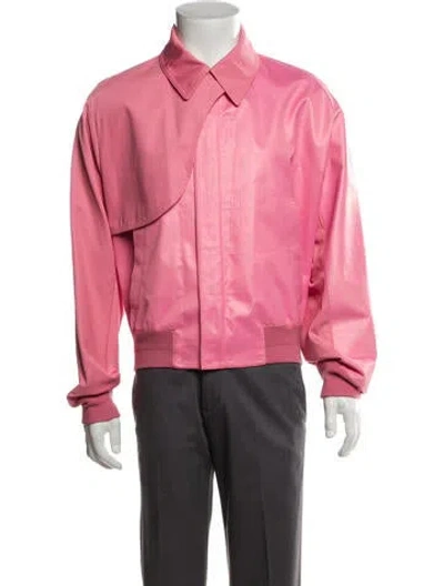 Pre-owned Dior Men 2021 Bomber Jacket In Pink