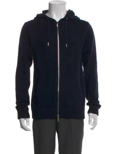 Pre-owned Dior Men 2021 Cashmere Cardigan In Blue