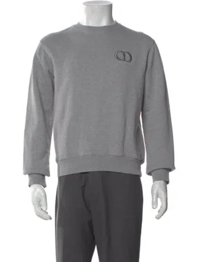 Pre-owned Dior Men 2021 Cd Icon Sweatshirt In Gray