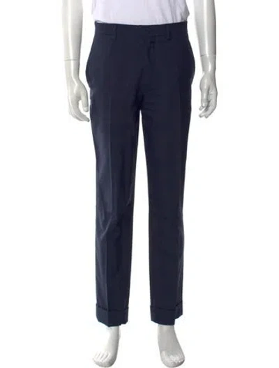 Pre-owned Dior Men 2021 Dress Pants In Blue