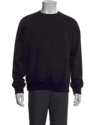 Pre-owned Dior Men 2021 Graphic Print Sweatshirt In Black