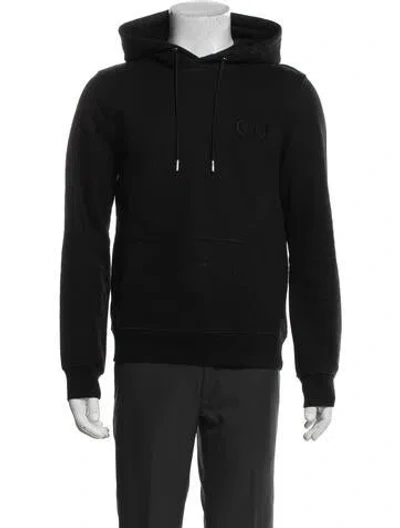 Pre-owned Dior Men 2021 Oblique Jacquard Hoodie In Black