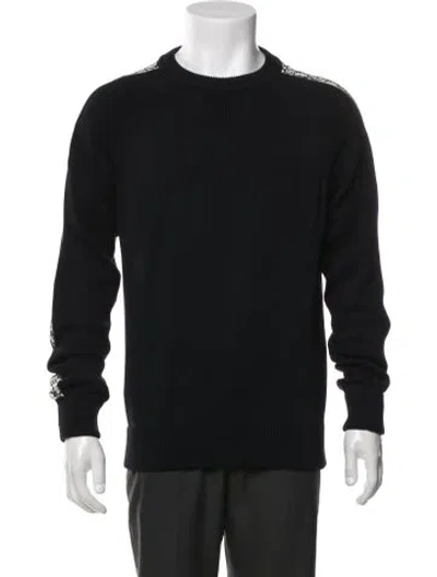 Pre-owned Dior Men 2021 Oblique Jacquard Pullover In Blue