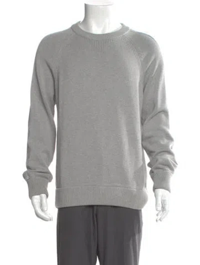 Pre-owned Dior Men 2021 Oblique Jacquard Pullover In Gray