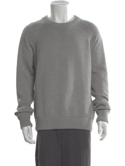 Pre-owned Dior Men 2021 Oblique Jacquard Pullover In Gray