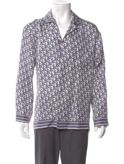 Pre-owned Dior Men 2021 Oblique Jacquard Shirt