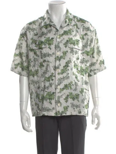 Pre-owned Dior Men 2021 Oblique Jacquard Shirt In Gray