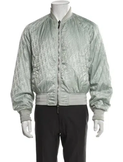 Pre-owned Dior Men 2021 Reversivable Style Dior Jacket Bomber Jacket In Gray