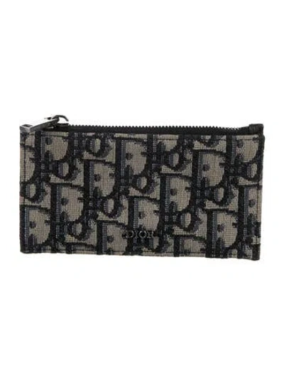 Pre-owned Dior Men 2021 Signature Logo Wallet