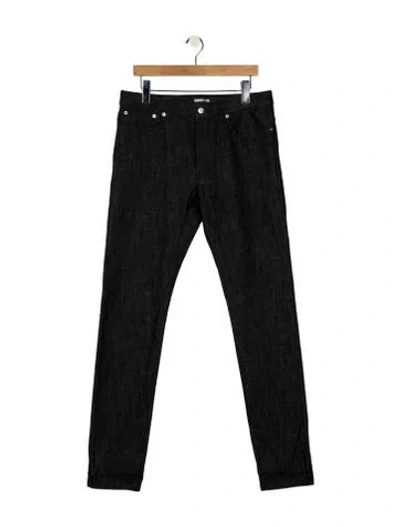 Pre-owned Dior Men 2021 Skinny Jeans W/ Tags In Black