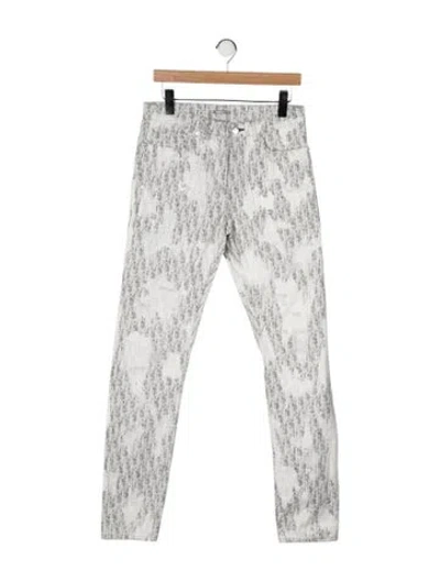 Pre-owned Dior Men 2021 Straight-leg Jeans In Multi
