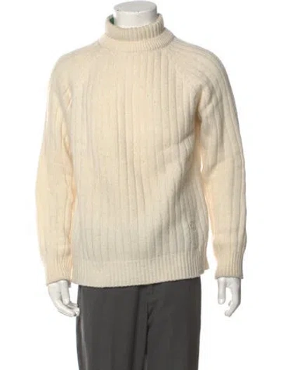 Pre-owned Dior Men 2021 Virgin Wool Pullover In Neutral