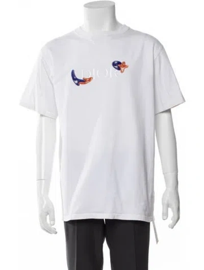 Pre-owned Dior Men 2021 X Futura T-shirt In White