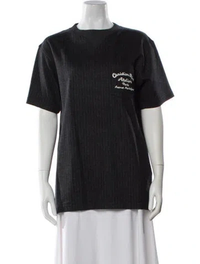 Pre-owned Dior Men 2022 Atelier T-shirt W/ Tags In Gray